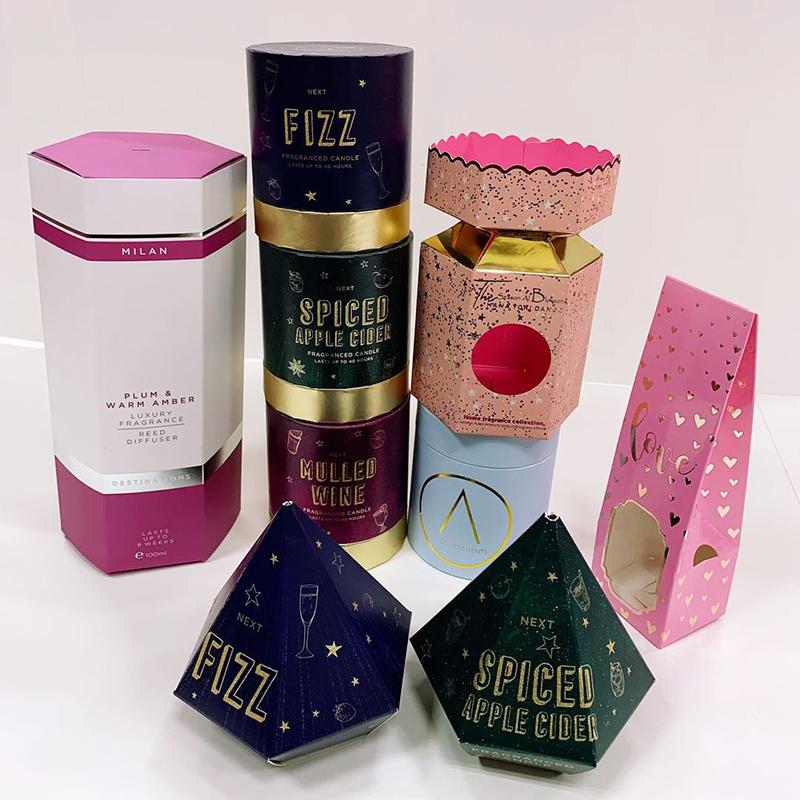 金牛化妆品包装盒、异形包装盒、异形礼盒、异形纸盒定制印刷